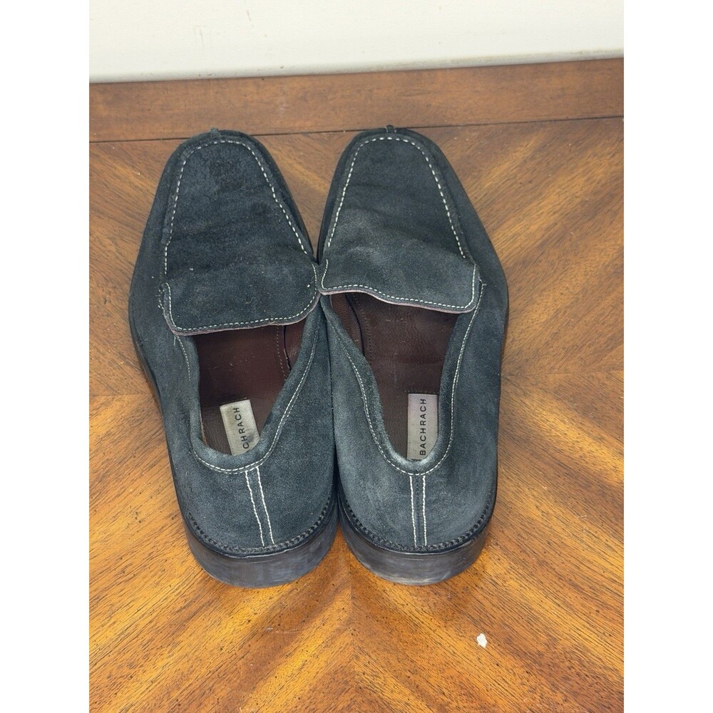 Bachrach black suede loafers - Picture 6 of 8